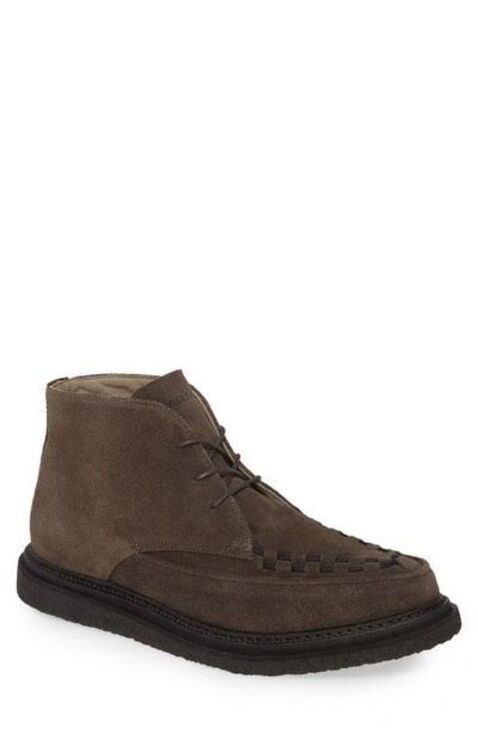 AllSaints Mens Brown Leon Suede Leather Lace Up Woven Chukka Boots Size 42 main image 13